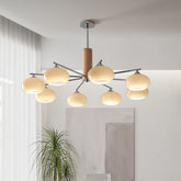 Elliptical Persimmon Chandelier - YhLamps